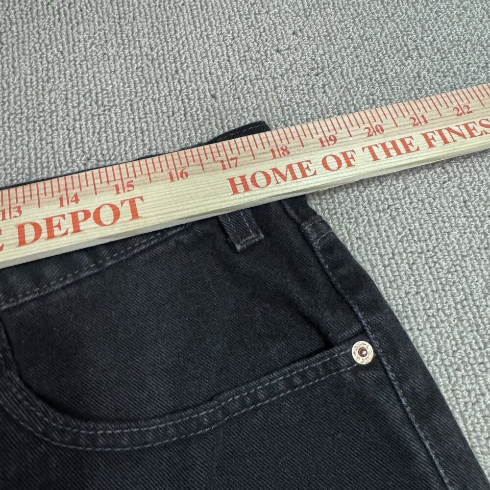 Levi’s Jeans 550 Relaxed Straight Black Pockets Size Men’s 38x30 - Picture 3 of 12